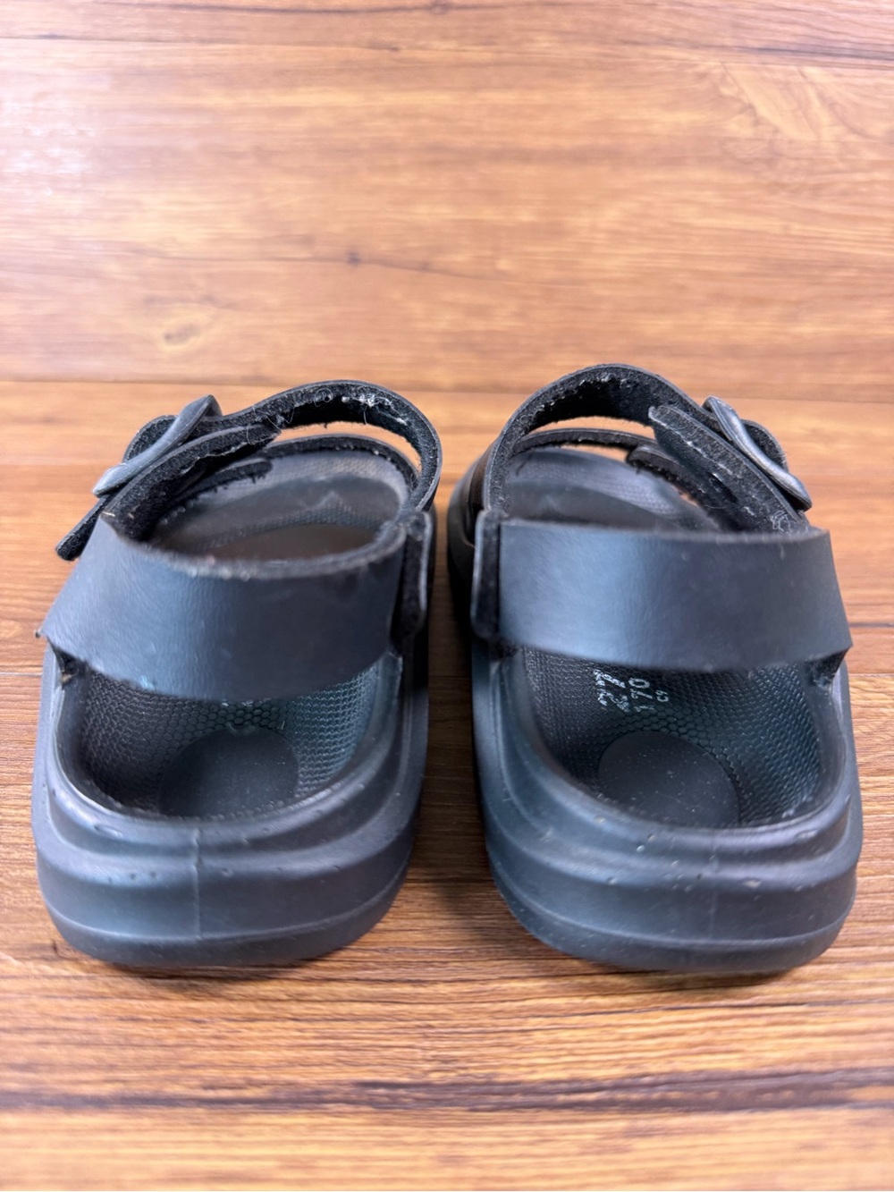 Birkenstock Mogami Sandals Size 9C (27) Toddler Shoes - Picture 4 of 9